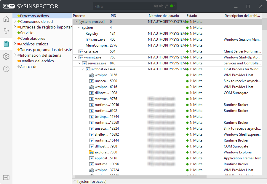 SINSP_USAGE