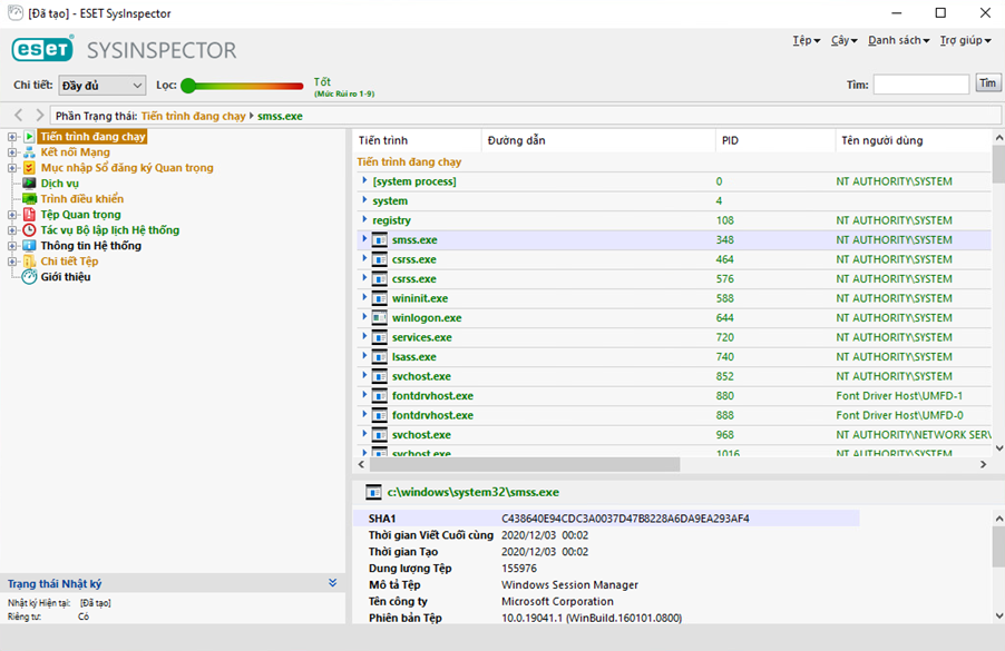 SINSP_USAGE