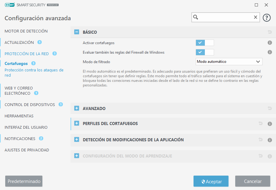 CONFIG_EPFW_MODE_FILTERING