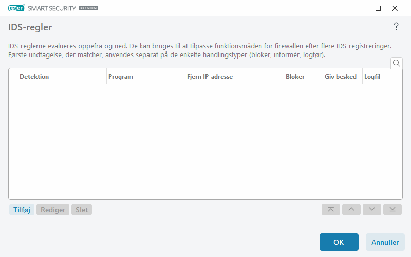 CONFIG_EPFW_IDS_EXCEPTION