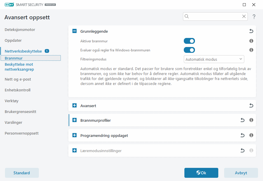CONFIG_EPFW_MODE_FILTERING