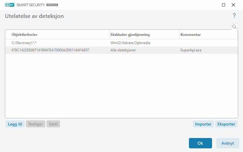CONFIG_EXCLUDE_DETECTION
