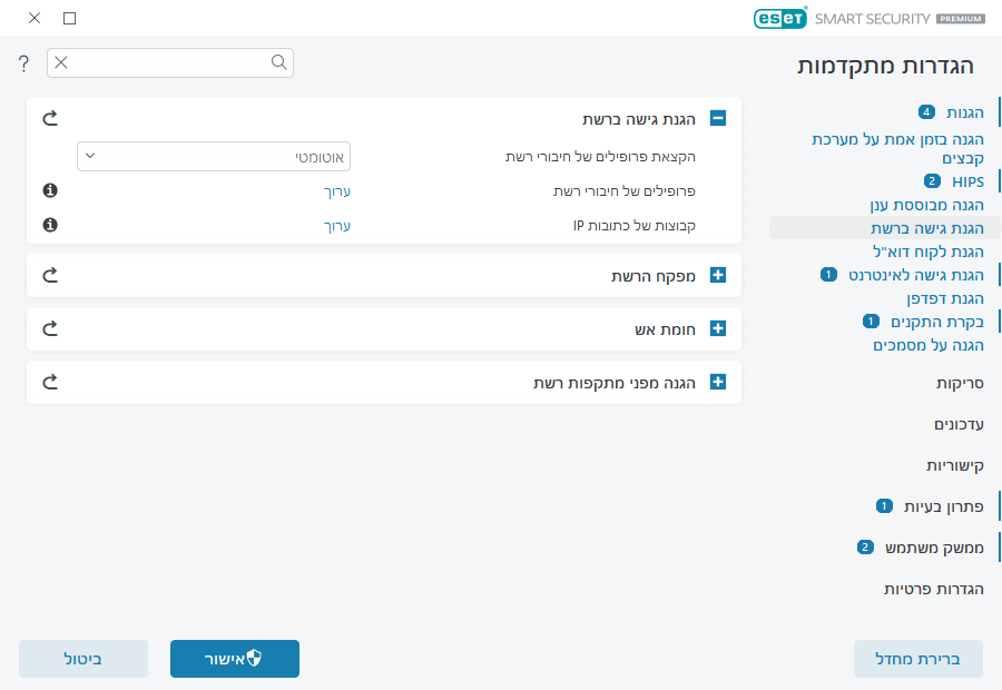 הגנת גישה לאינטרנט