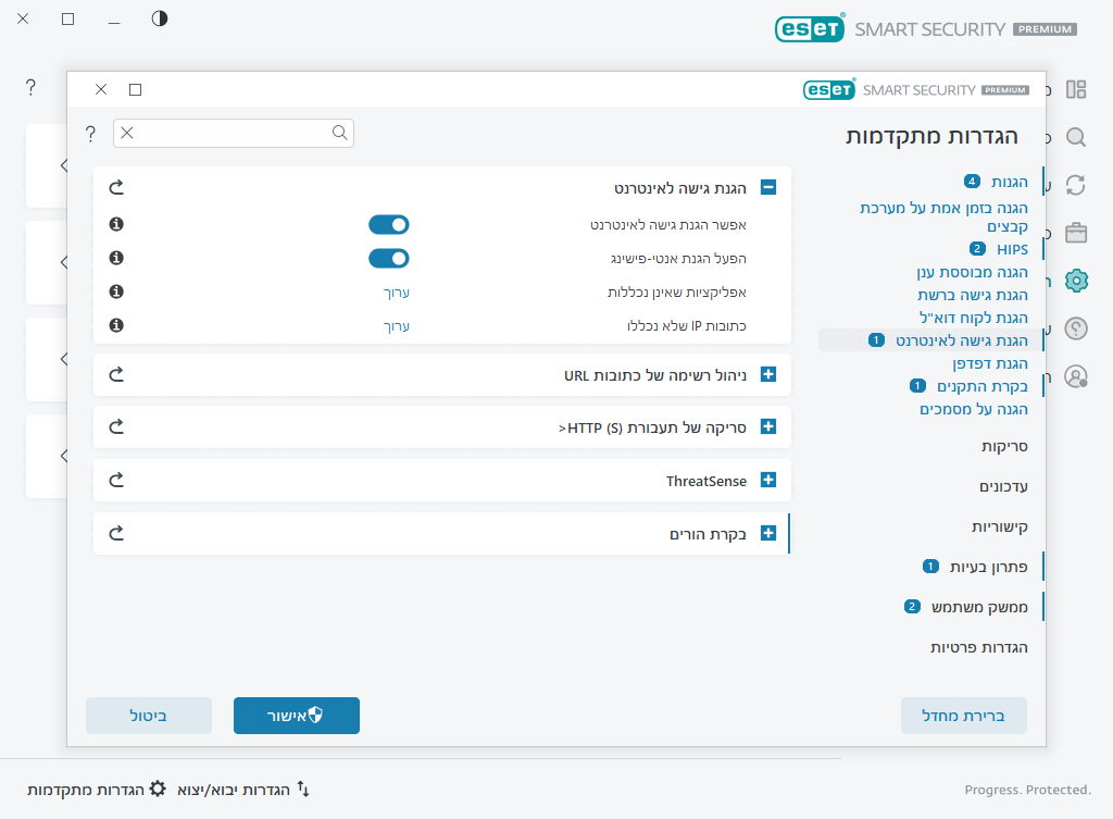 הגנת גישה לאינטרנט