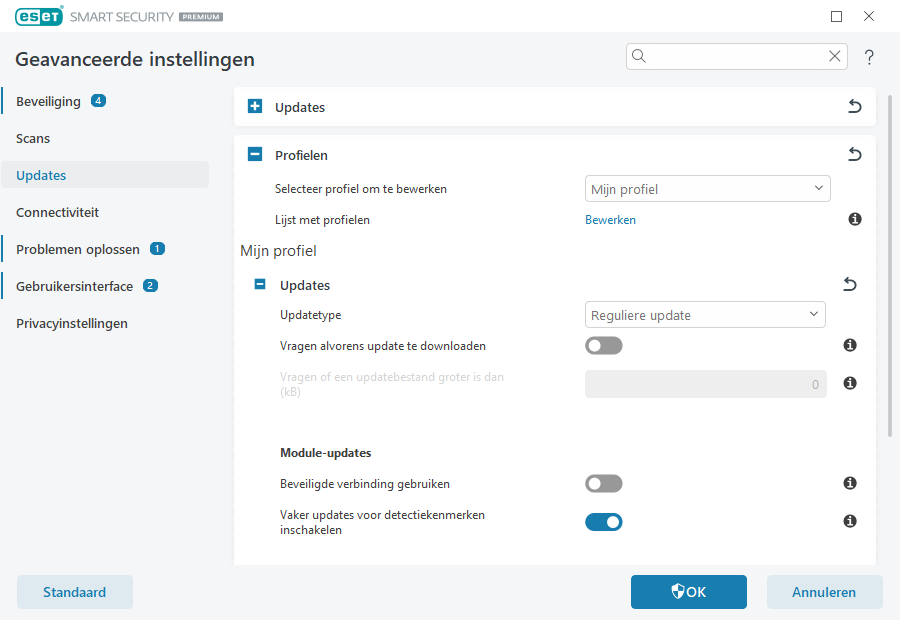 Module terugdraaien Module terugdraaien