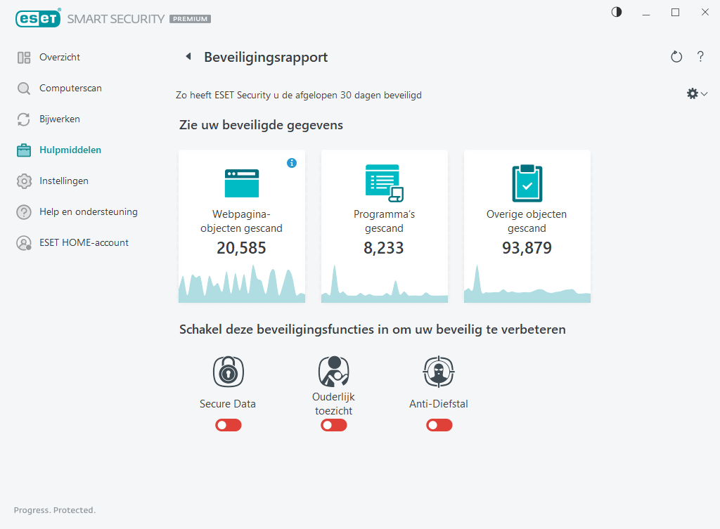 Beveiligingsrapport Beveiligingsrapport