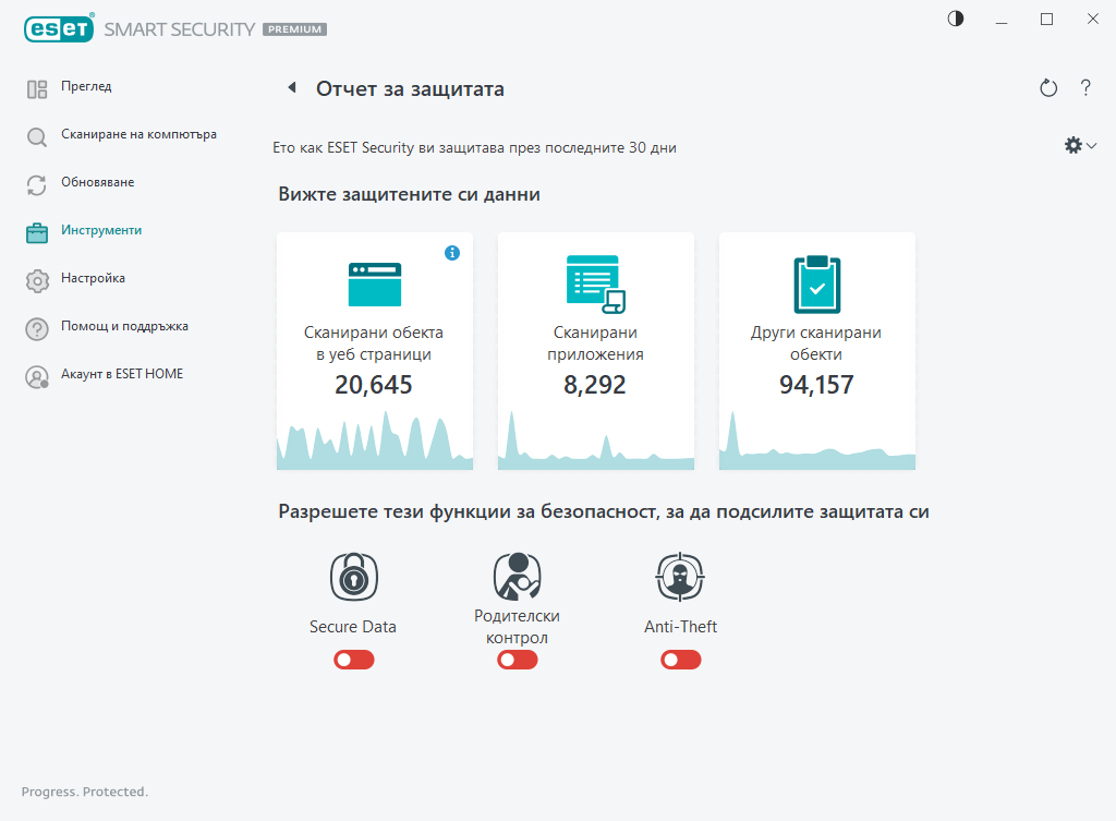 Отчет за защитата Отчет за защитата