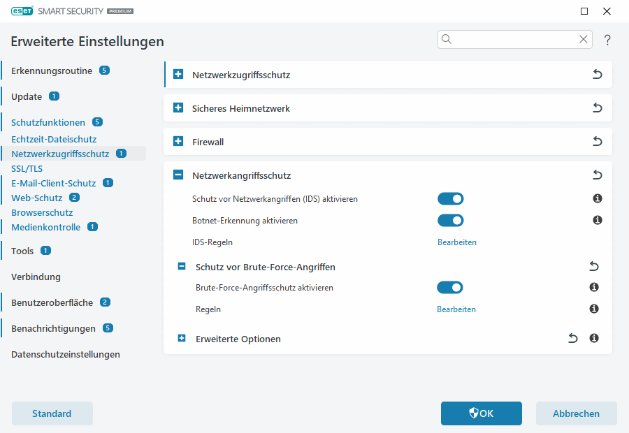 Schutz vor Brute-Force-Angriffen