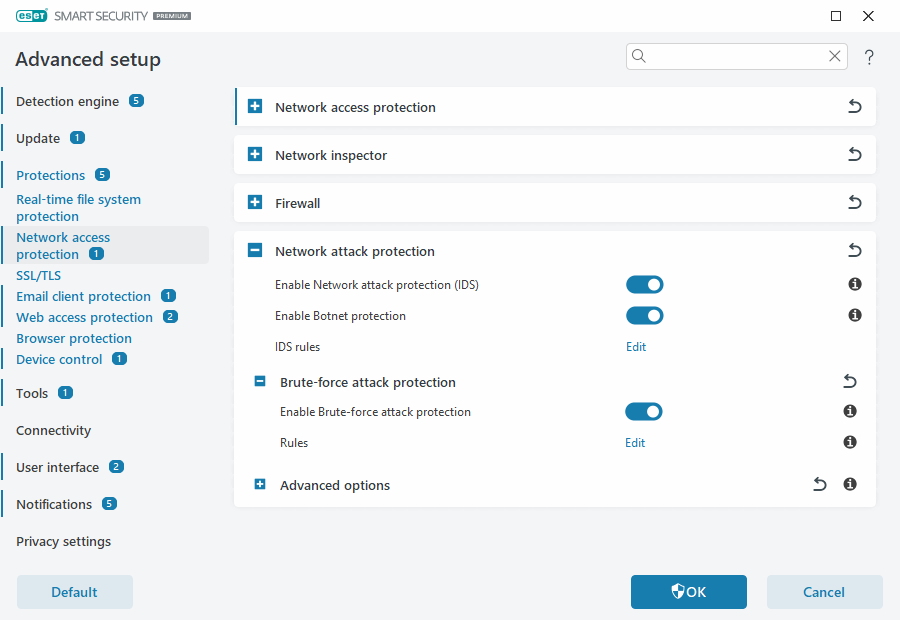 Brute-force attack protection