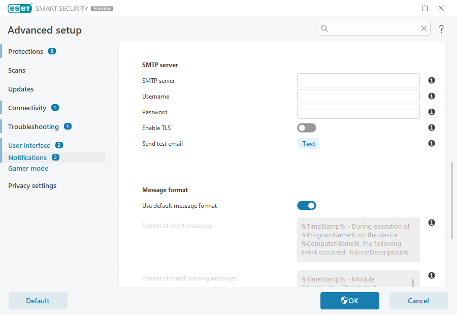 Notifications forwarding Notifications forwarding