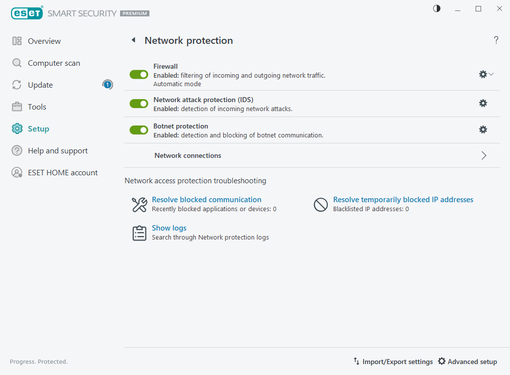 Network protection Network protection