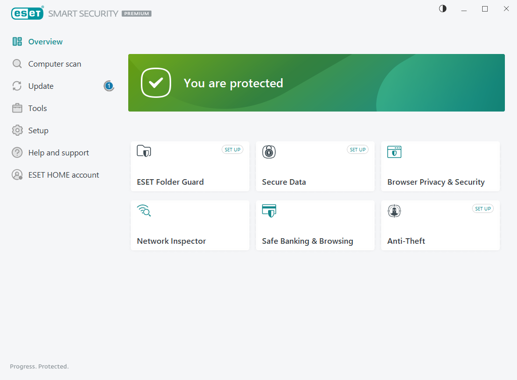 Protection status Protection status