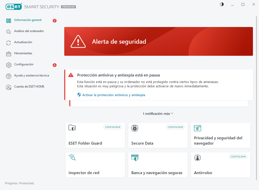 Problema crítico indicado
