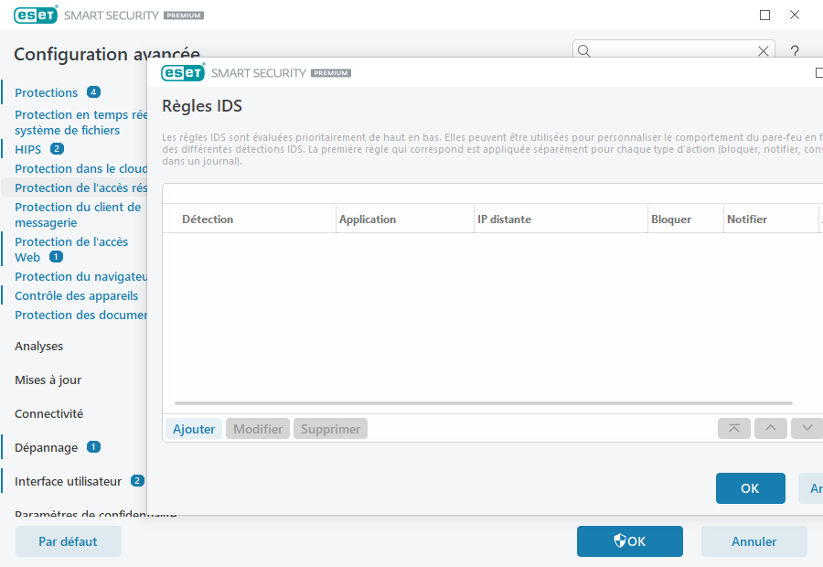Règles IDS Règles IDS