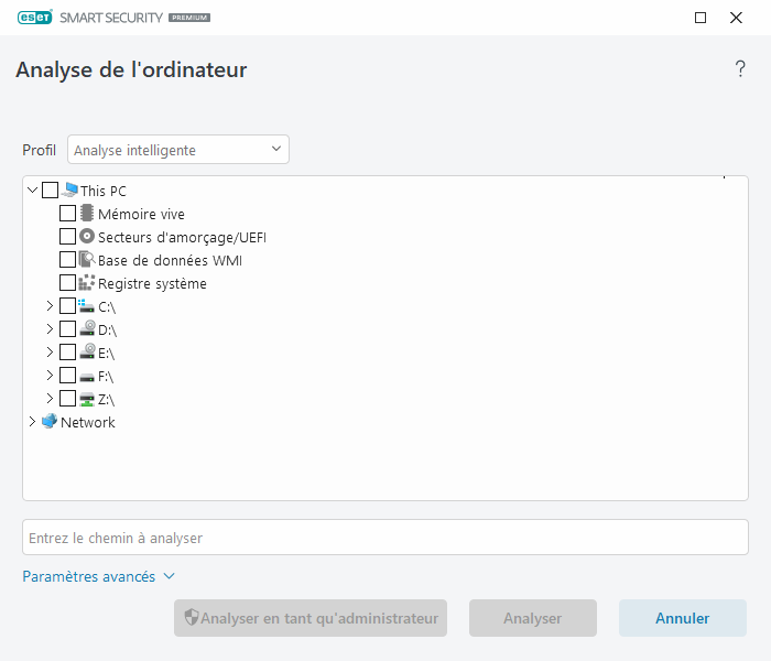 Analyse personnalisée Analyse personnalisée