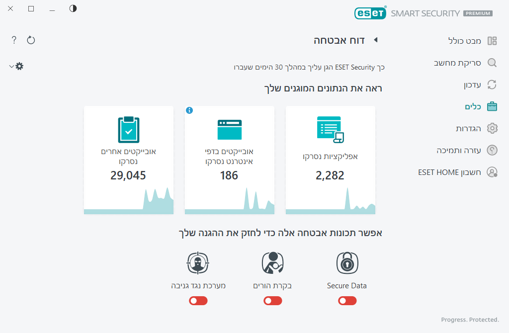 דוח אבטחה דוח אבטחה