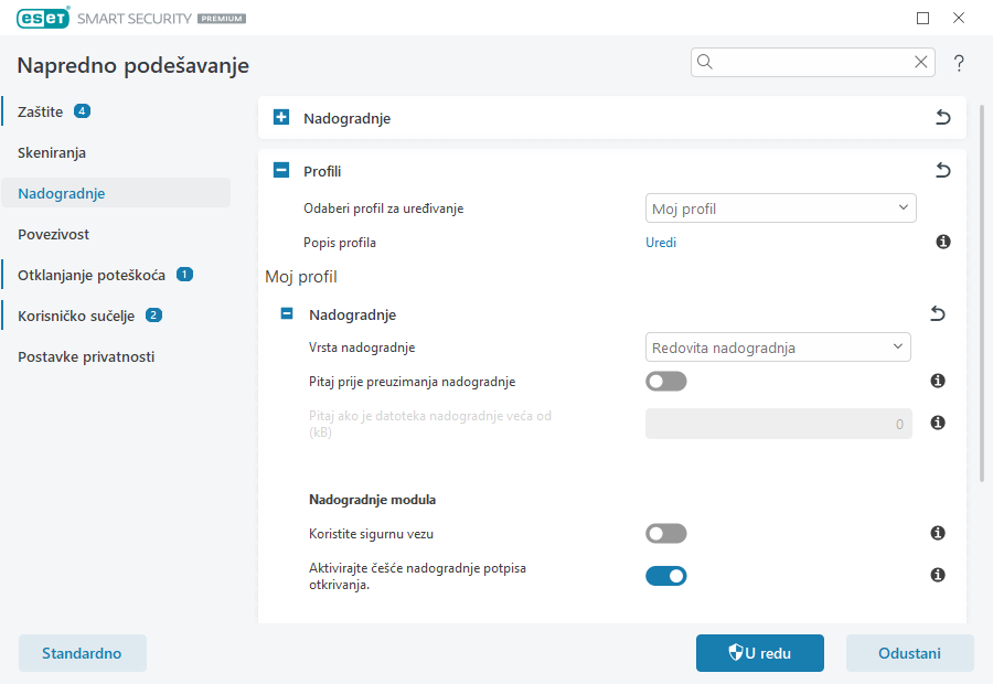 Povrat modula Povrat modula