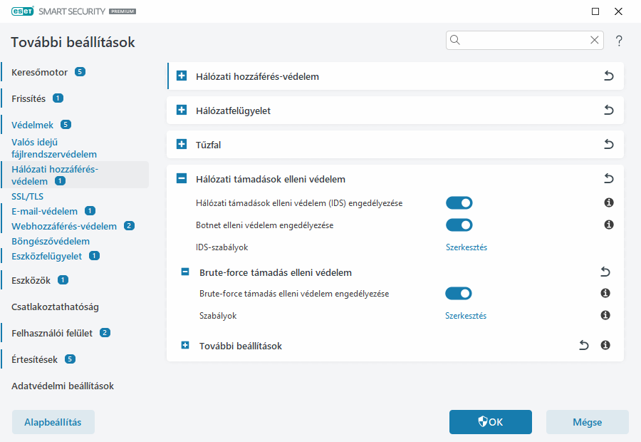 Brute-force támadás elleni védelem