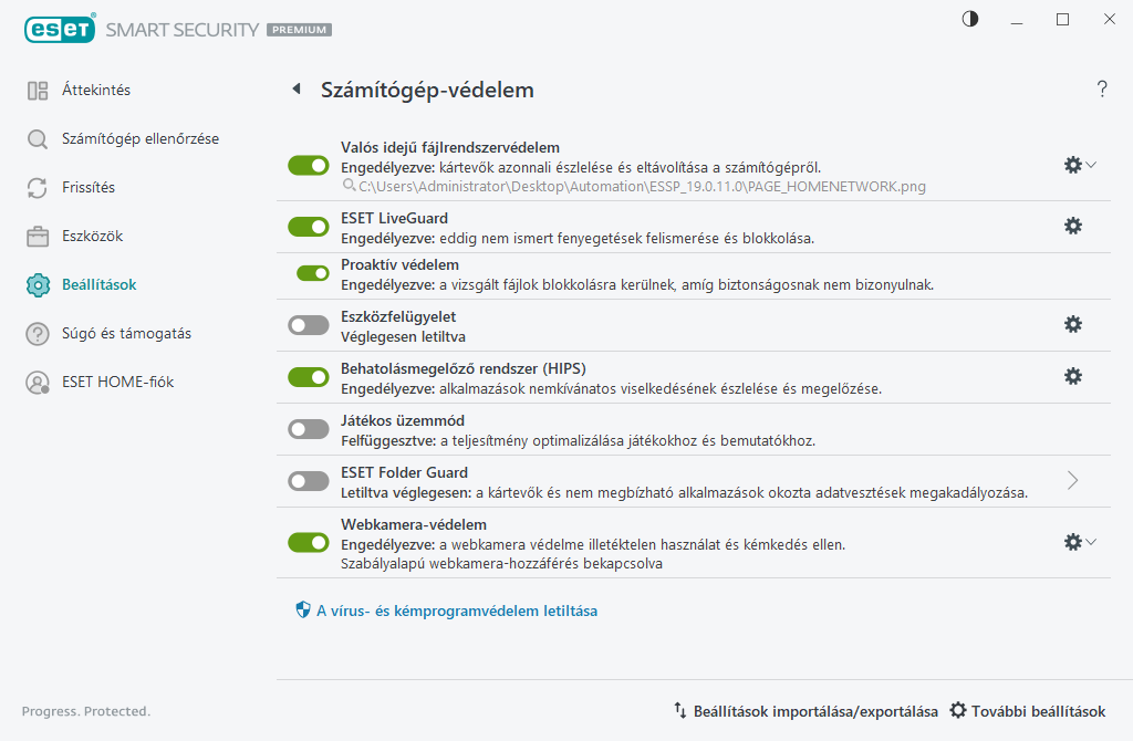 Számítógép-védelem