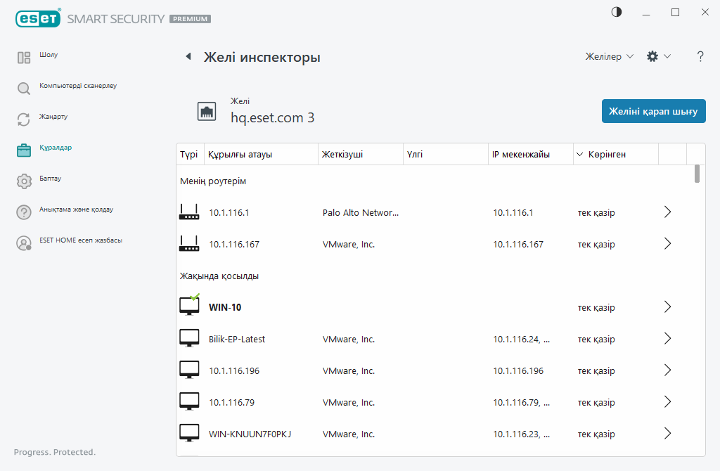 Желі инспекторы