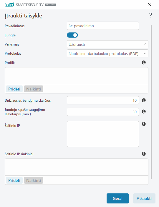 Taisyklių rengyklė