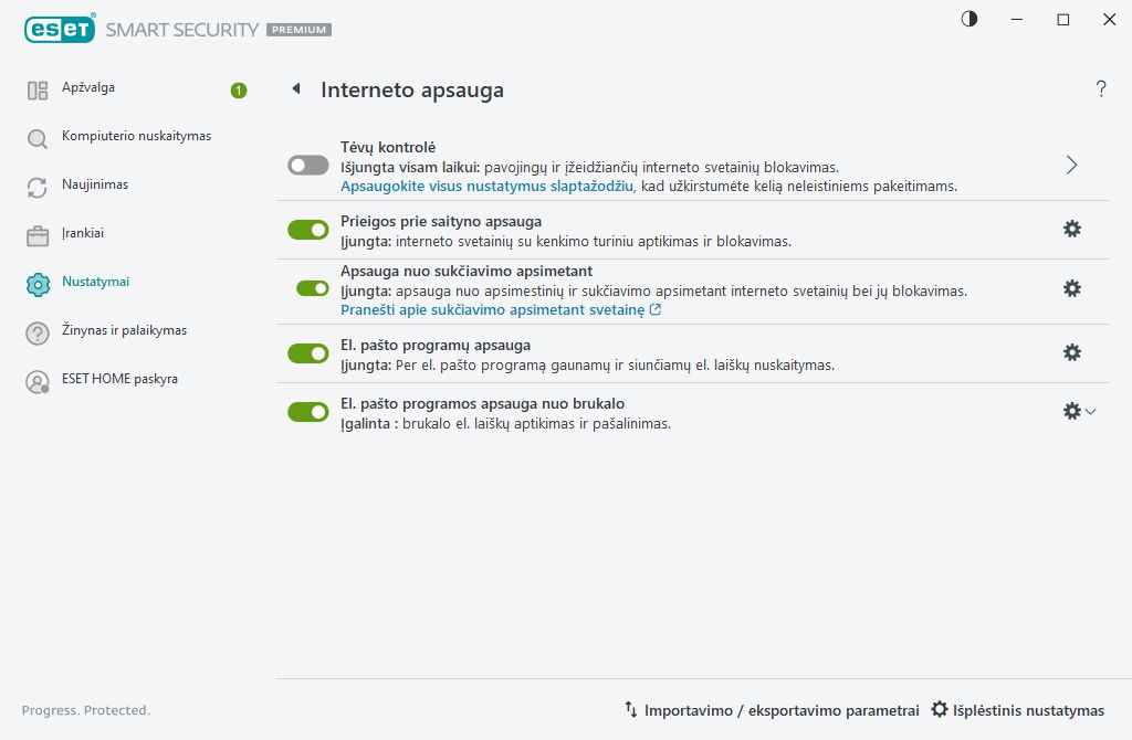 Interneto apsauga Interneto apsauga