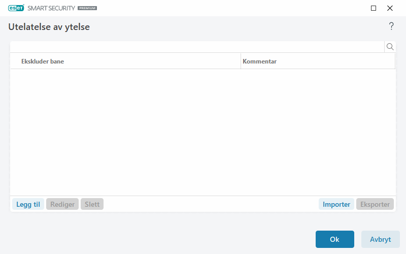Utelatelse av ytelse