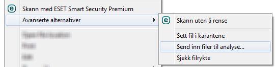 Hurtigmeny Hurtigmeny