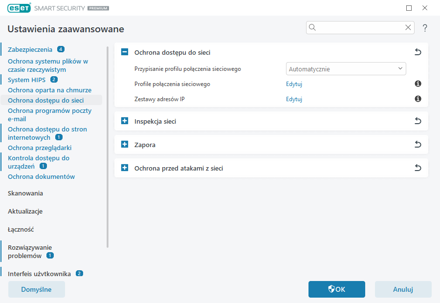 Ochrona dostępu do sieci