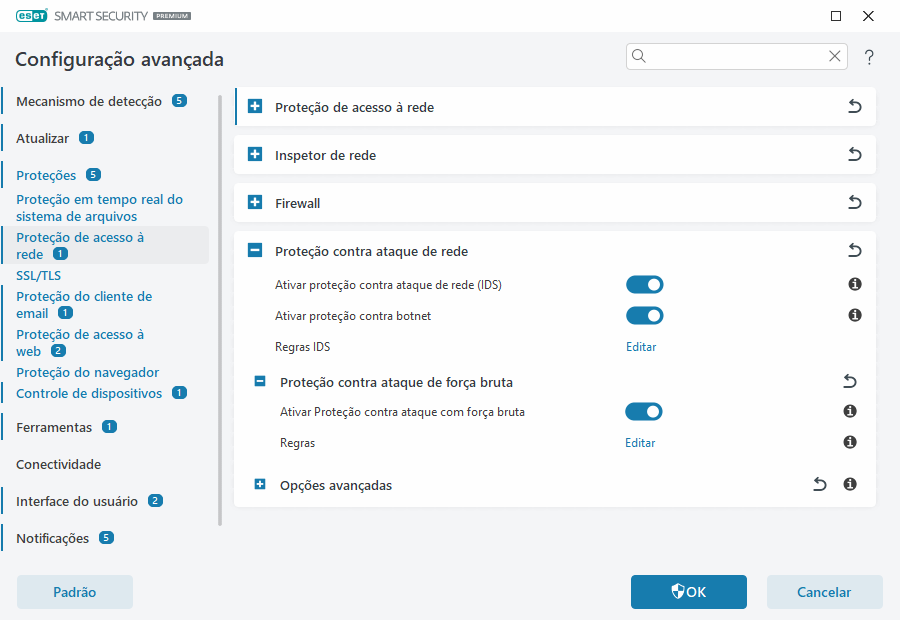 Proteção contra ataque de força bruta Proteção contra ataque de força bruta