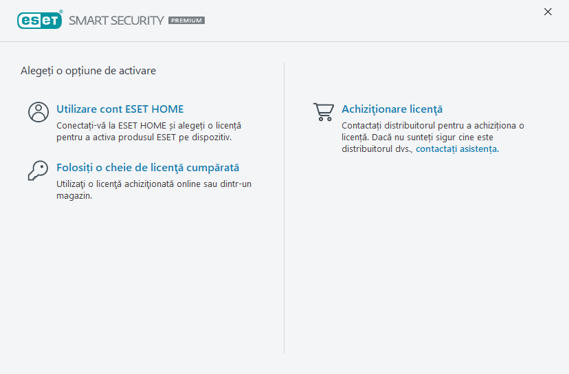 Activare produs Activare produs