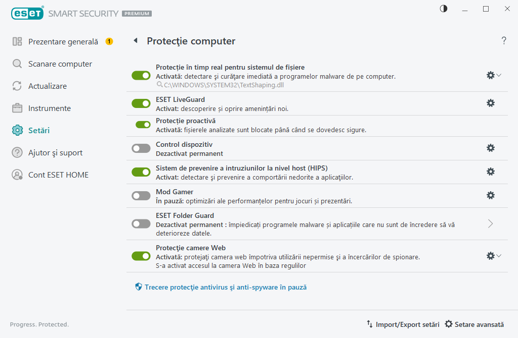 Protecție computer Protecție computer