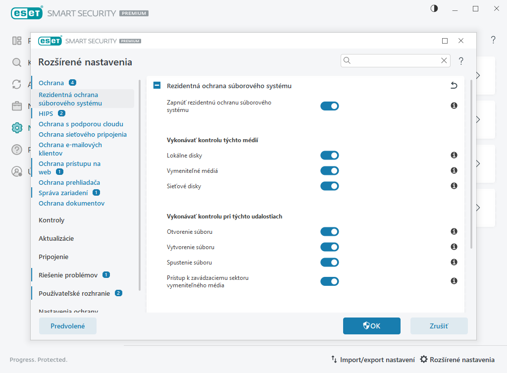 Rezidentná ochrana súborového systému