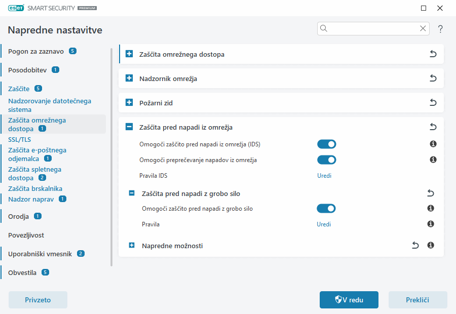 Zaščita pred napadi z grobo silo