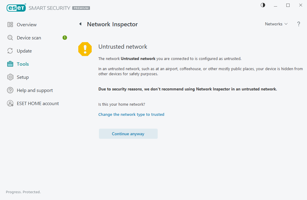 Network inspector