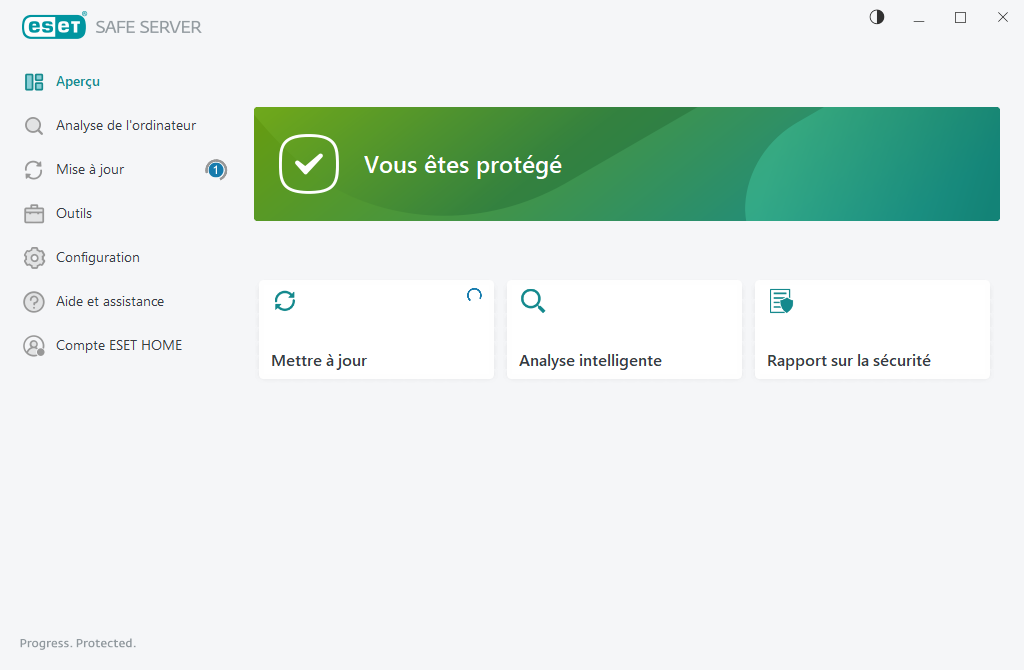 État de la protection État de la protection