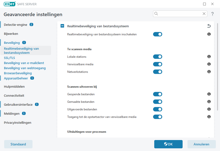 Realtimebeveiliging van bestandssysteem Realtimebeveiliging van bestandssysteem