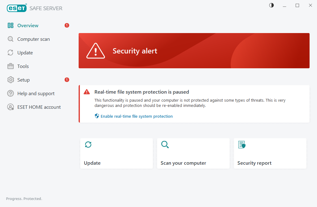 Opozorilo na kritično težavo Opozorilo na kritično težavo