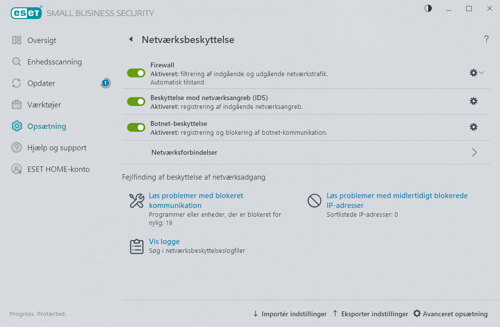 Netværksbeskyttelse