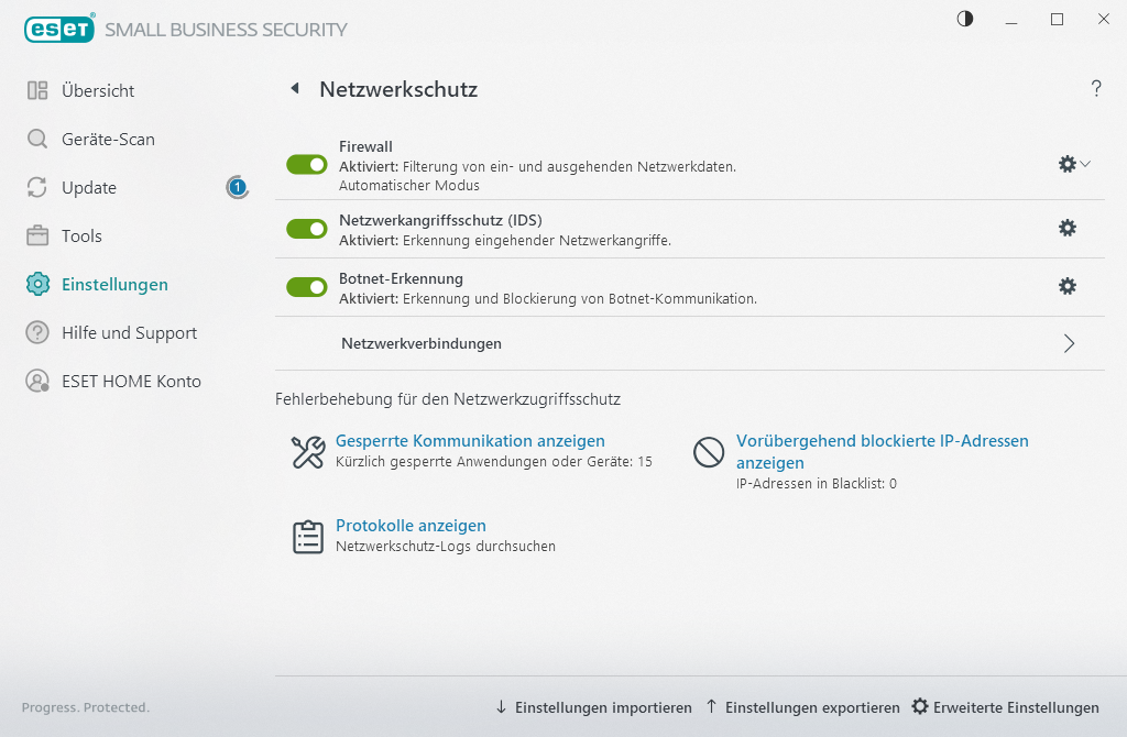 Netzwerk-Schutz