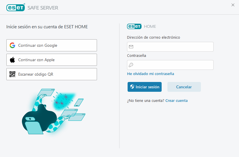 Iniciar sesión en ESET HOME Iniciar sesión en ESET HOME