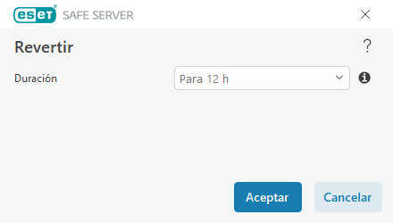 Intervalo de tiempo de reversión Intervalo de tiempo de reversión