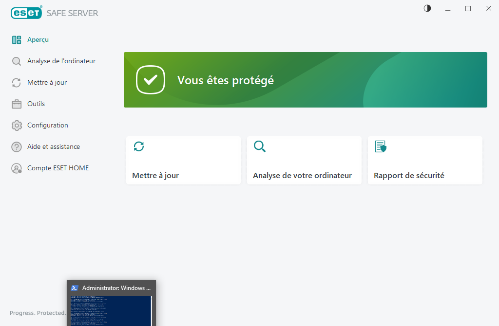 État de la protection