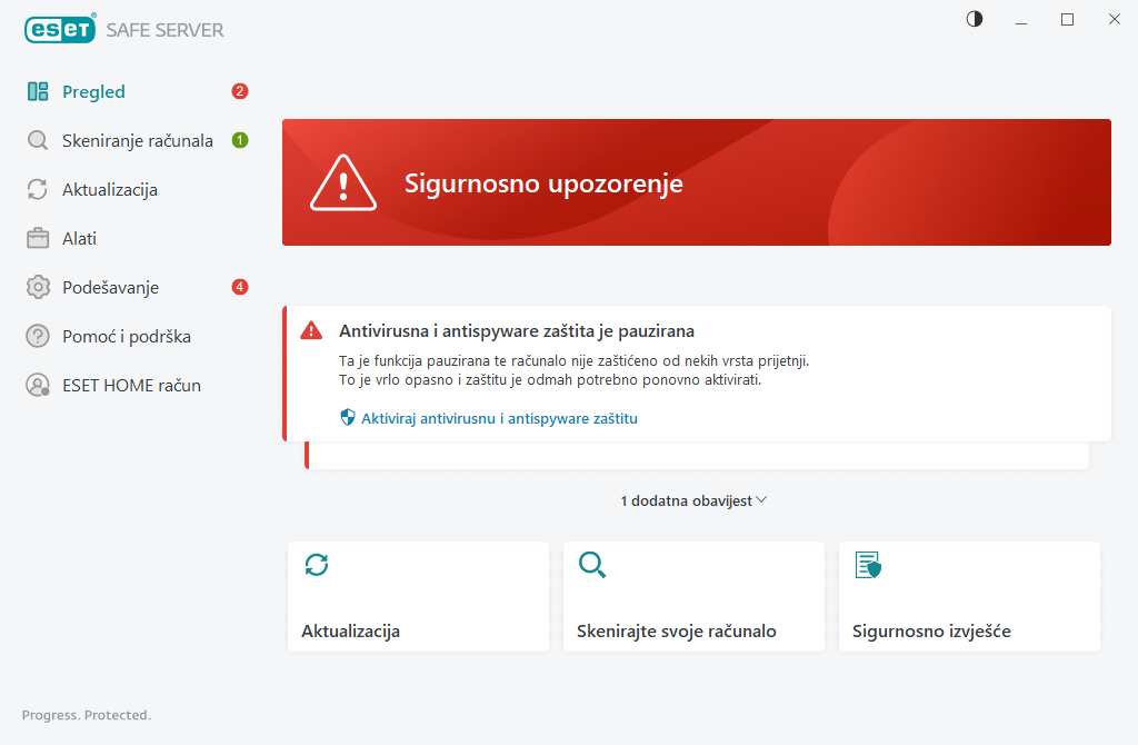 Naznačen je kritični problem Naznačen je kritični problem
