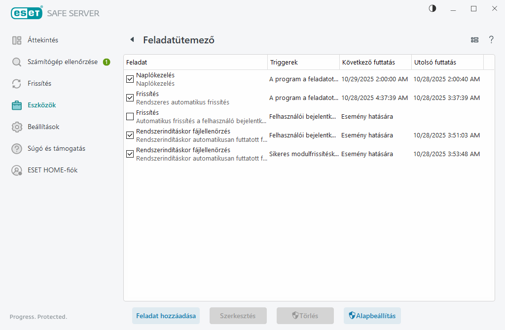 Feladatütemező Feladatütemező