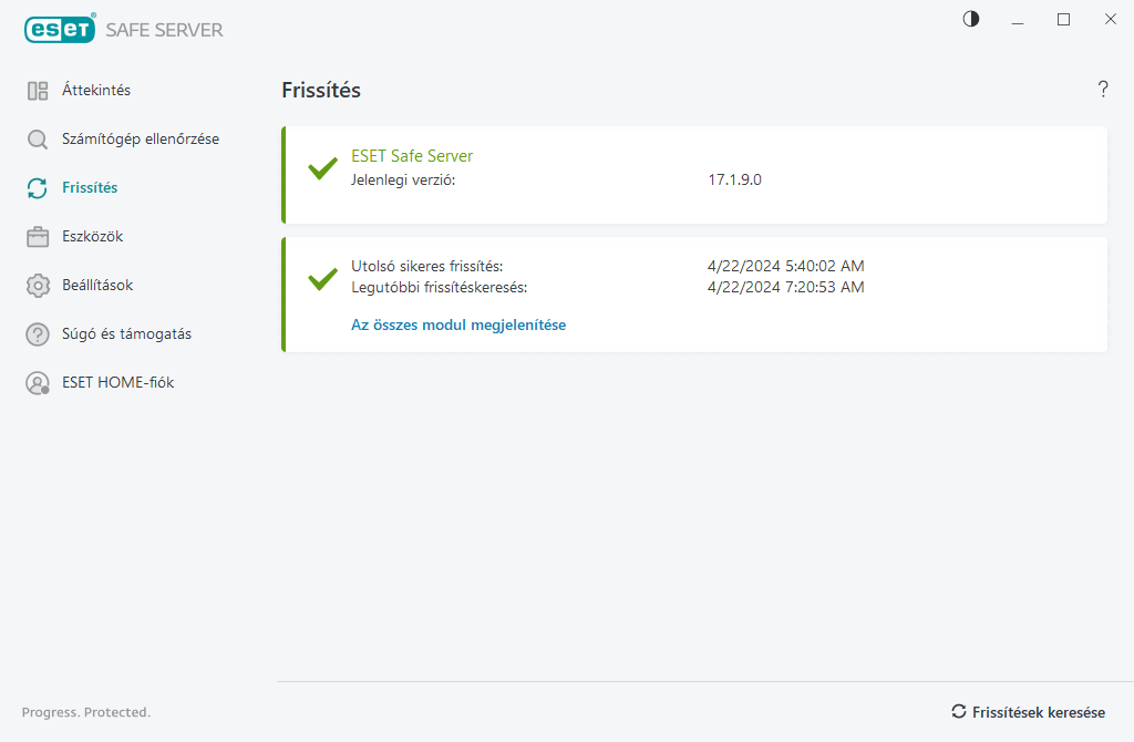 Frissítés Frissítés