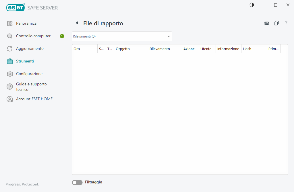 File di rapporto File di rapporto