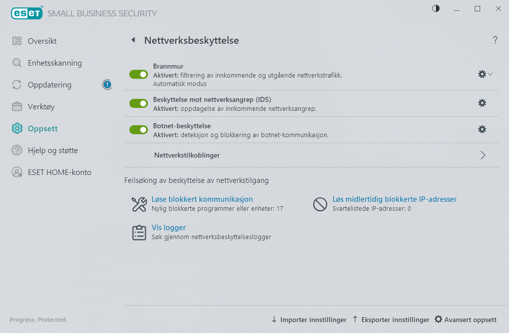 Nettverksbeskyttelse