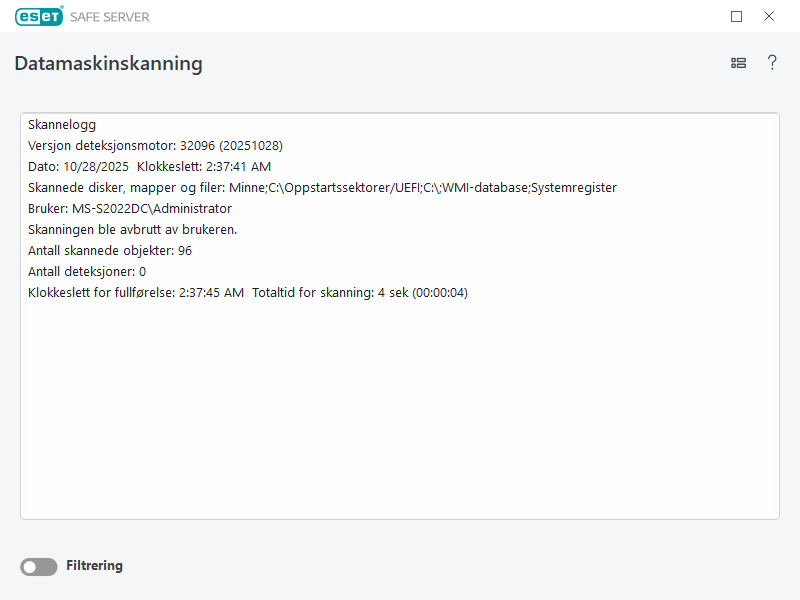 Logg for datamaskinskanning Logg for datamaskinskanning
