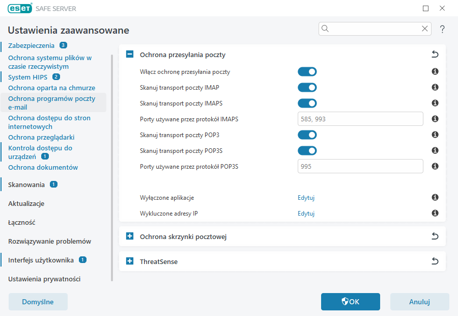 Ochrona przesyłania poczty